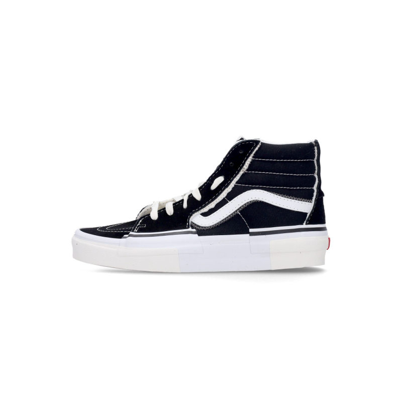 Sk8-hi Reconstruct Schwarz/True White Hoher Herrenschuh