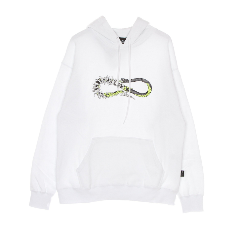 Herren Kapuzenpullover Scarful Hoodie WeiB