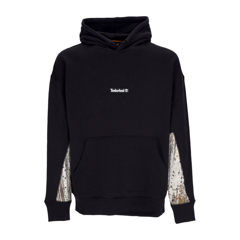 Aop Hoodie Schwarzer Herren-Hoodie