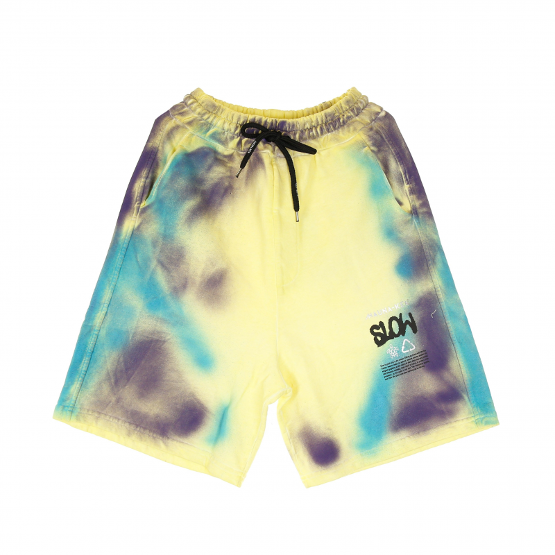 Slow Basket Gelbe Herren-Trainingsshorts