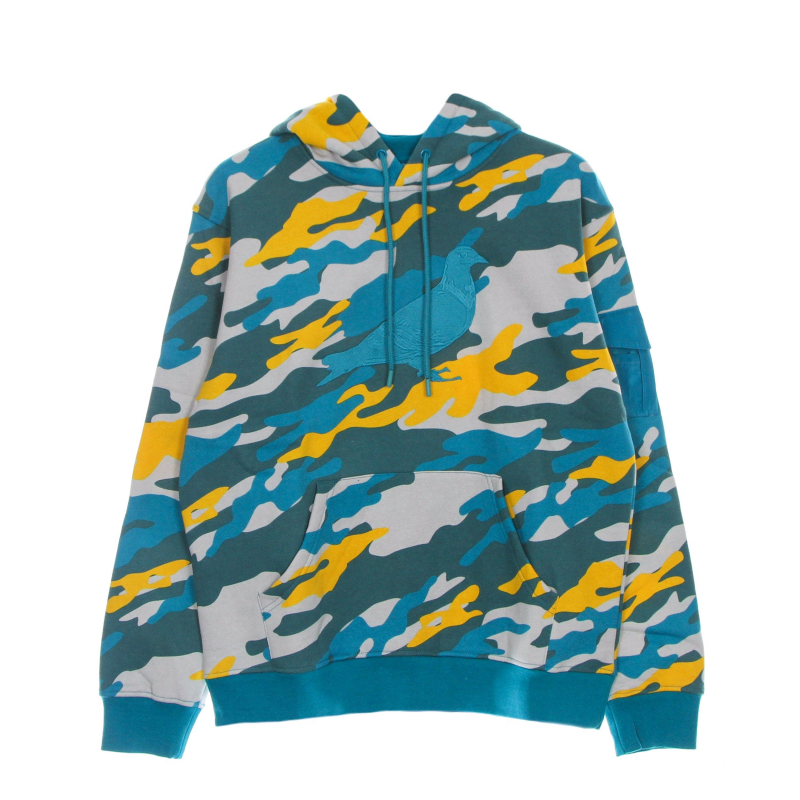 Underhill Camo Hoodie Teal Herren-Hoodie