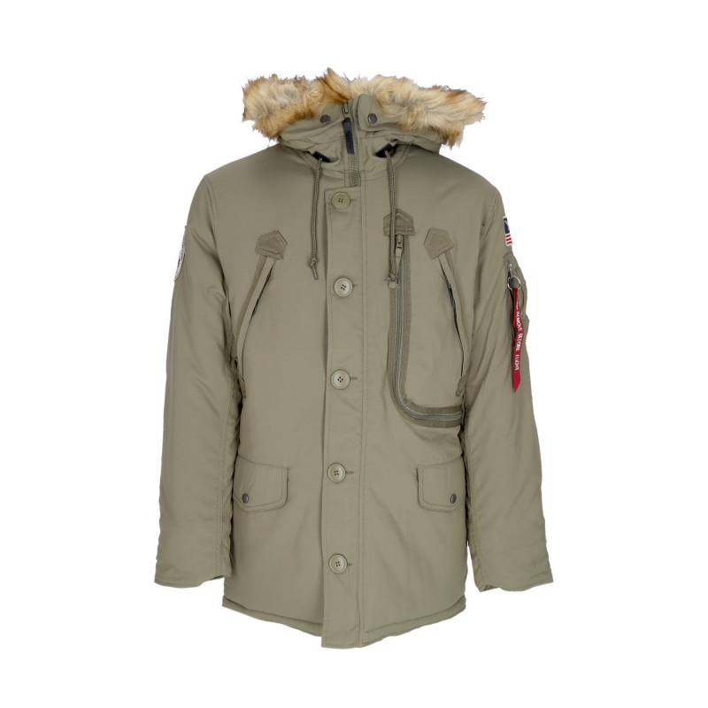 Herren Lange Jacke Polar Jacke Stratos