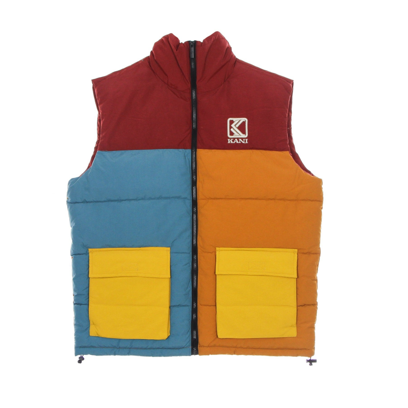 Og Block Puffer Vest Armellose Daunenjacke fur Herren