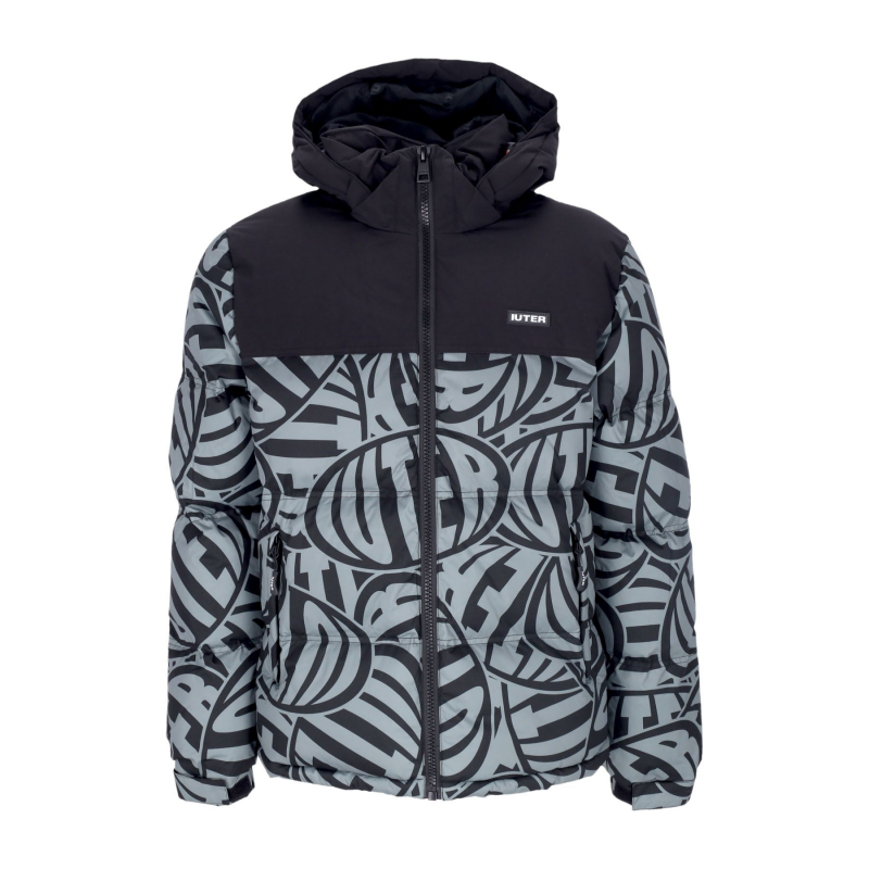 Hungry Puffer Jacket Herren Daunenjacke Schwarz