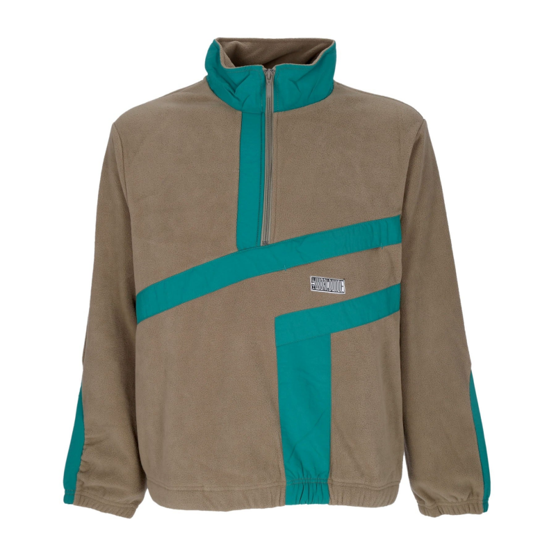 Herren Range Quarter Zip Polar Fleece Rollkragenpullover Oliv