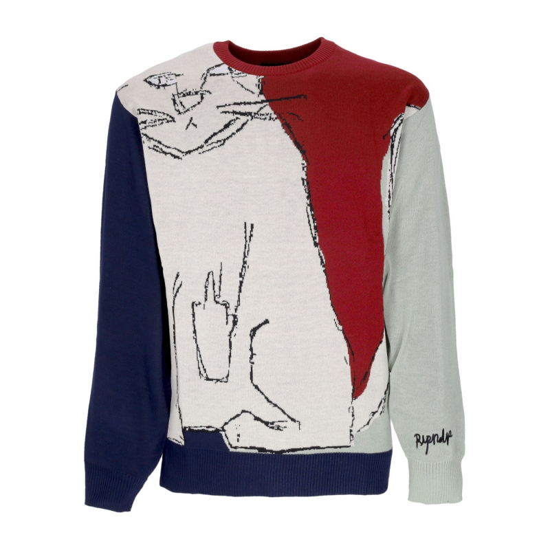 Herren Nermhol Strickpullover Multi