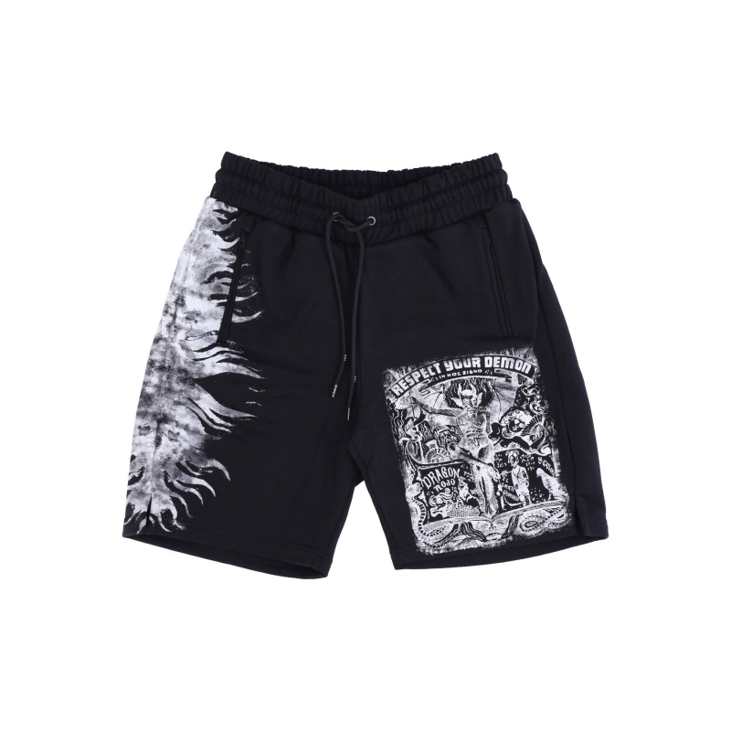 Respect Your Demon Short Herren-Trainingshose Schwarz
