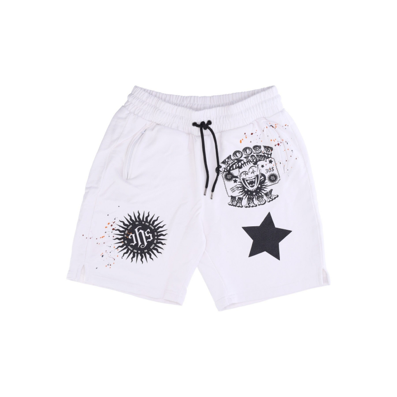 Kurze Trainingshose fur Herren. Wahlen Sie Ihre Mask Short WeiB