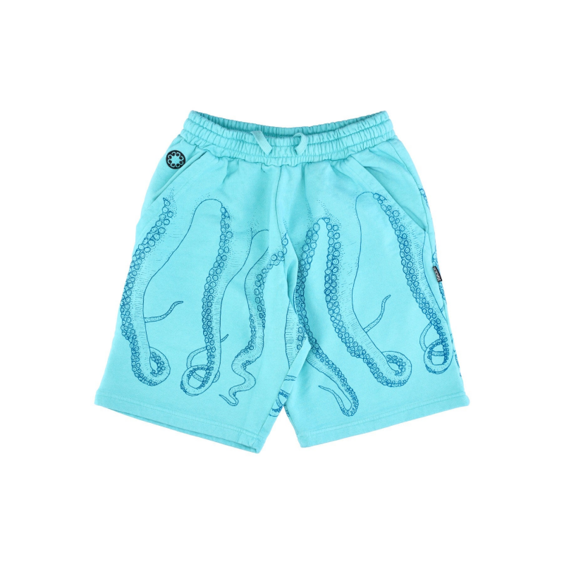 Men's Short Pants Dyed Sweatshort Acquamarine