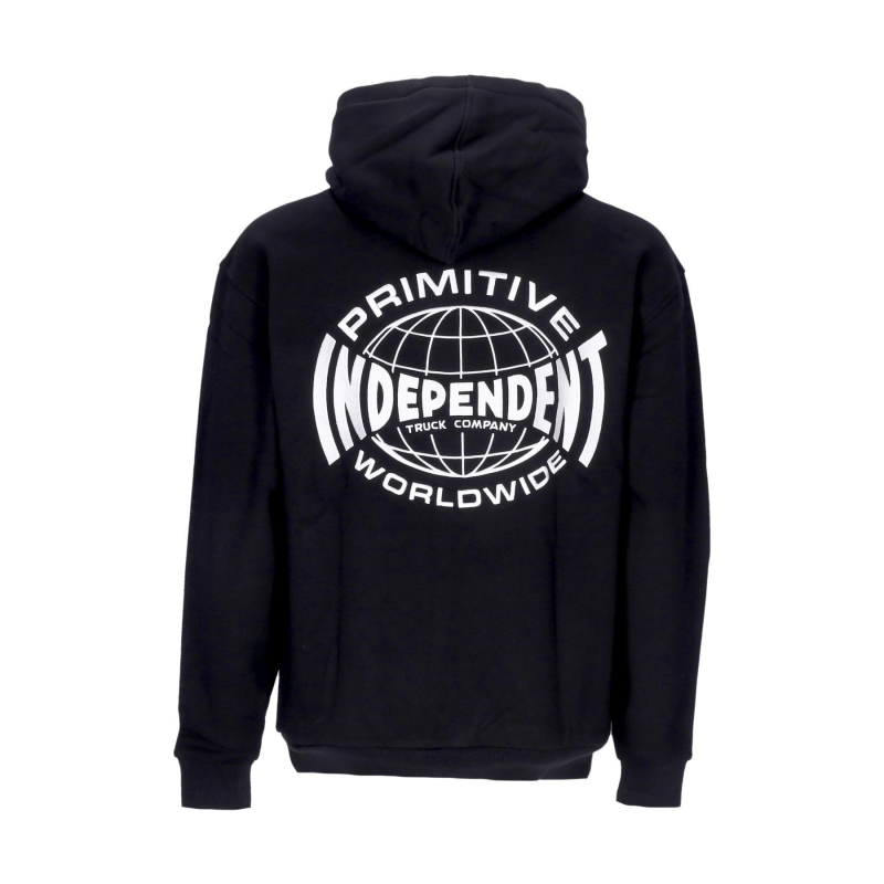 Global Hood X Independent Schwarzer Herren-Hoodie