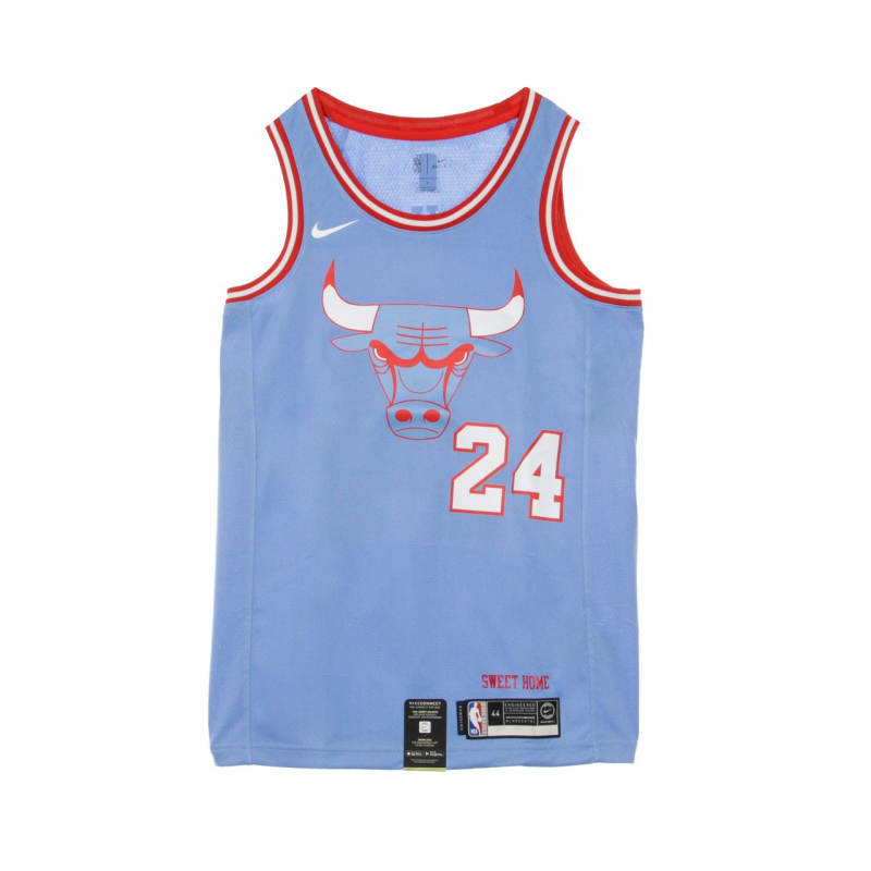 Herren-Basketball-Tanktop Nba Swingman Jersey City Edition Nr. 24 Lauri Markkanen Chibul