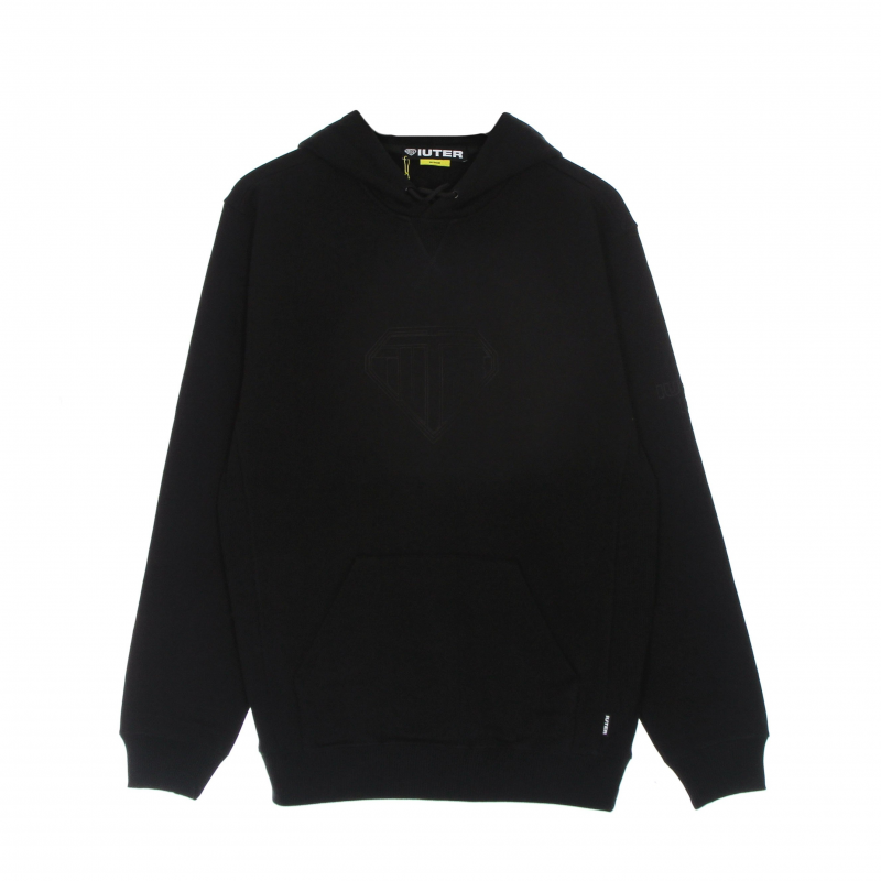 Herren Hoodie Logo Hoodie Schwarz