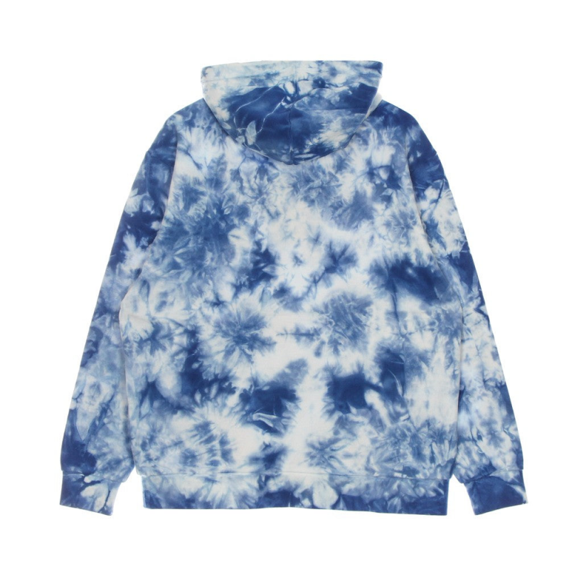Herren Ripntail Hoodie Blue Acid Wash