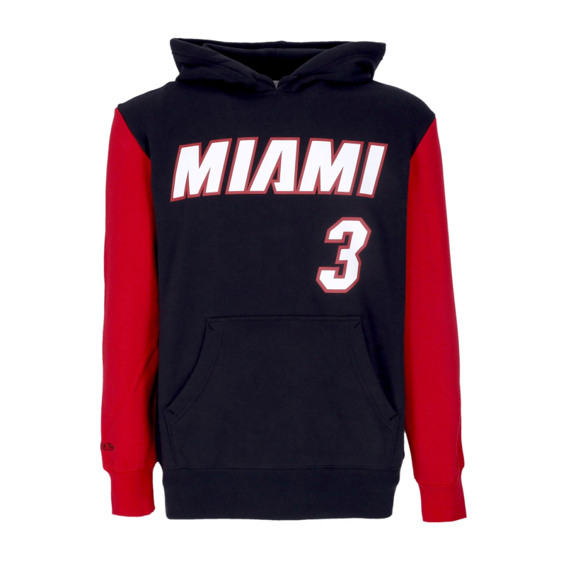 Herren Kapuzenpullover Nba Fashion Fleece Hoodie 2006 Nr. 3 Dwyane Wade Hardwood Classics Miahea