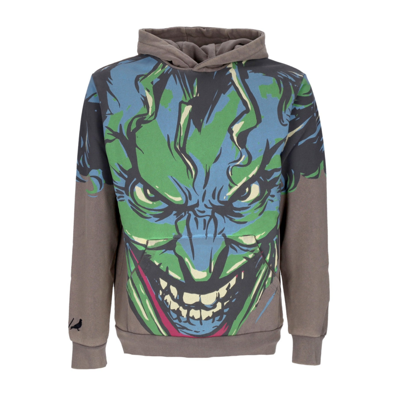 Joker Face Hoodie X Batman Charcoal Herren-Hoodie