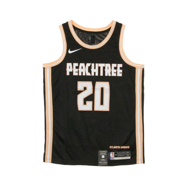 Herren-Basketball-Tanktop Nba Swingman Jersey City Edition Nr. 20 John Collins Atlhaw