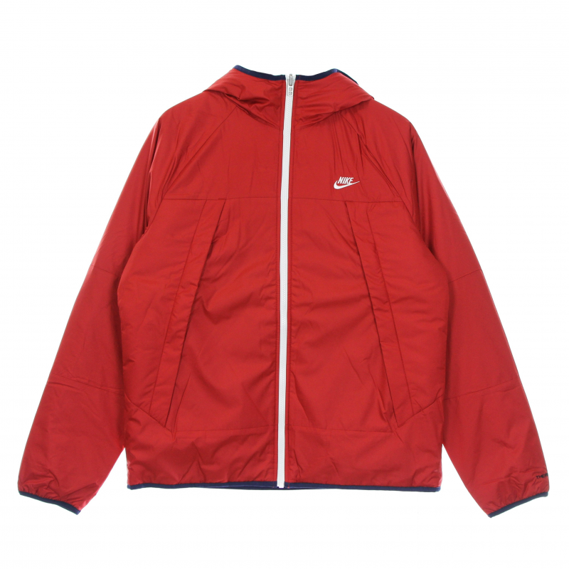 Herren Therma Fit Legacy Reversible Hooded Jacket Gym Red/Midnight Navy/Sail Daunenjacke