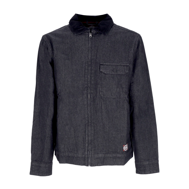 Herren Jeansjacke Haisted Jacke Schwarz