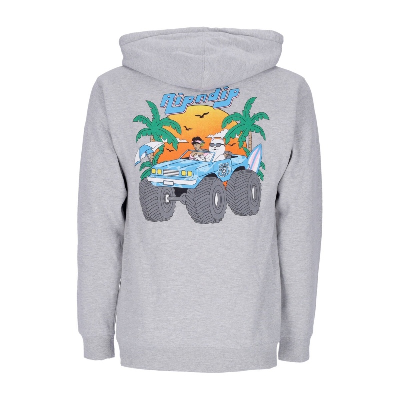 Nerm Cruiser Hoodie Ash Heather Herren Kapuzenpullover