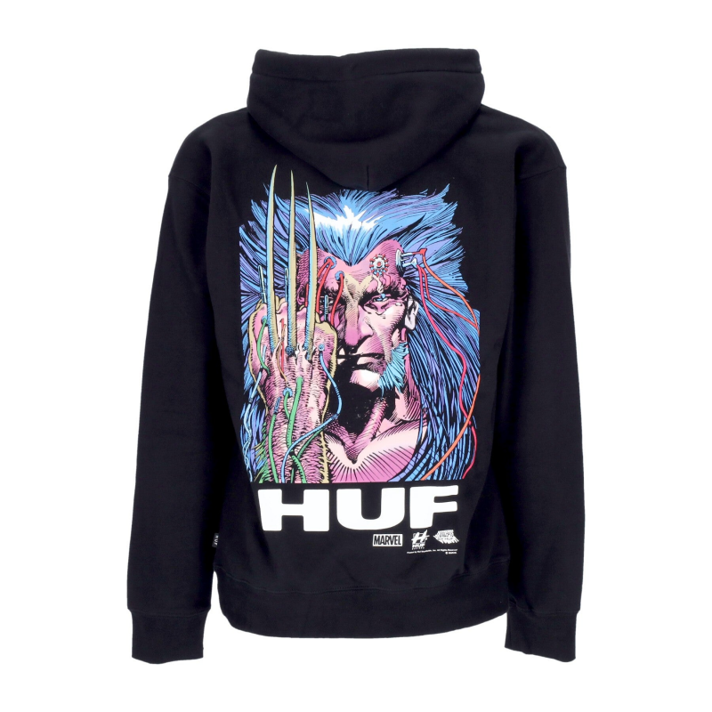 Weapon X Po Hoodie X Marvel Schwarzer Herren-Hoodie