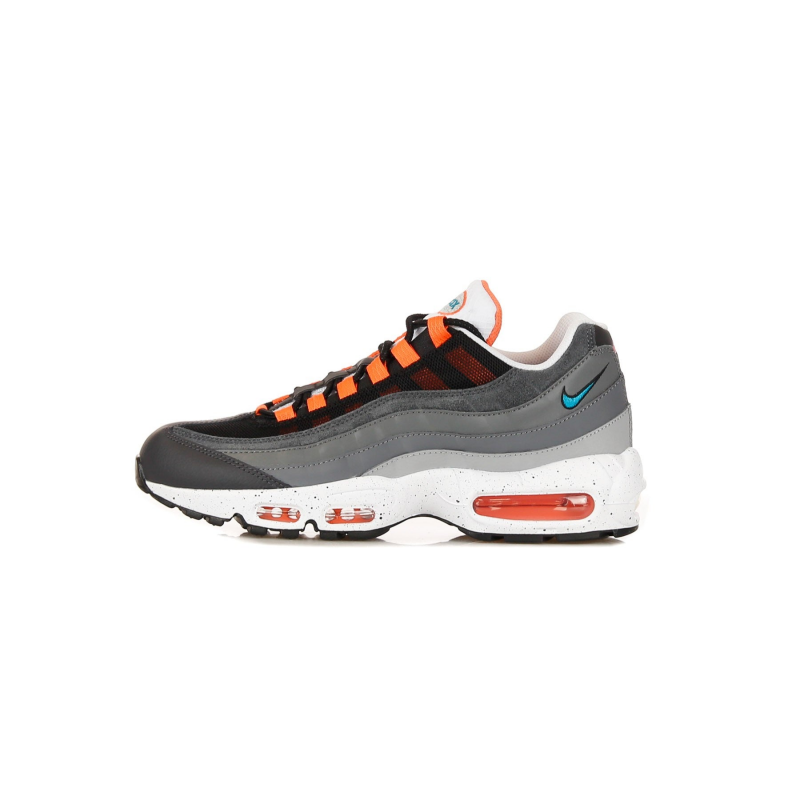 Air Max 95 Herren-Halbschuh Schwarz/Aquamarin/Turf Orange/WeiB