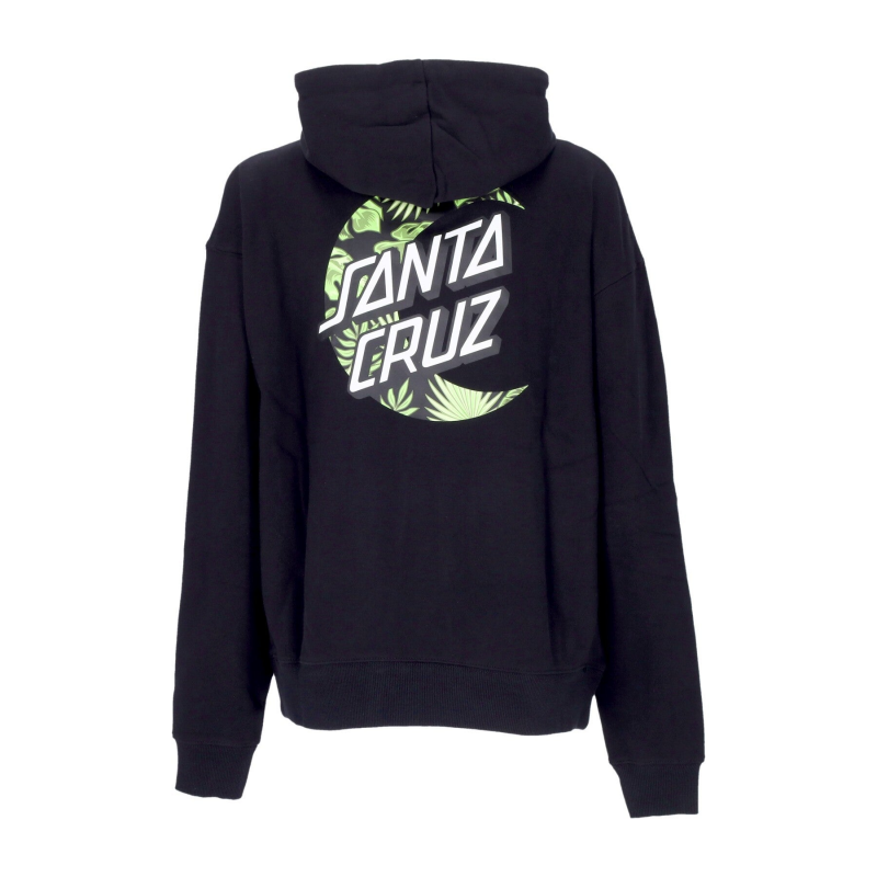 Leichtes Herren-Sweatshirt mit Kapuze Cabana Moon Dot Hood Schwarz