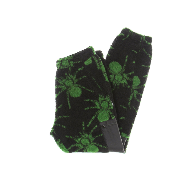 Man's Bear Spider Fur Pant Schwarz