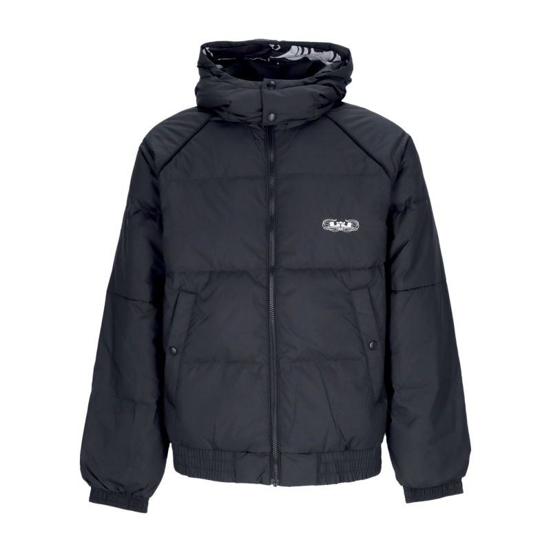 Lebron James Dri-Fit Down-Basketballjacke fur Herren Schwarz/Schwarz/Schwarz/WeiB