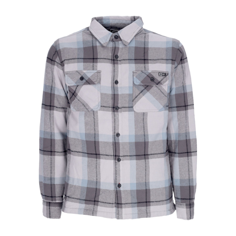 Dawn Patrol Herren gepolstertes Hemd Shacket Grau