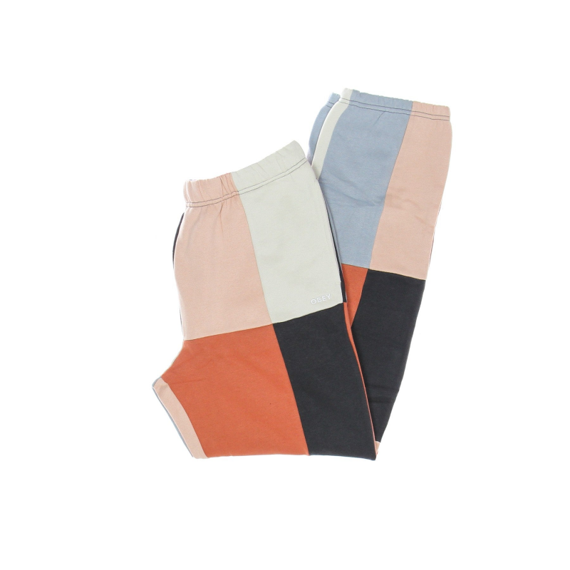 Damen Fleece-Trainingshose Lockdown Sweatpant French Navy Multi