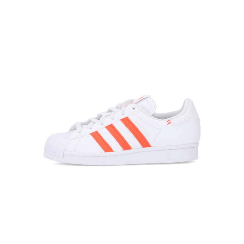 Superstar W Damen-Halbschuh in den Farben Crystal White/Solar Red/Grey Two
