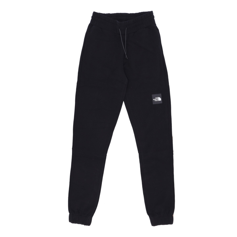 Damen Fleece-Trainingshose W Fine Pant Schwarz