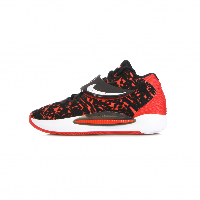 Herren-Basketballschuh Kd14 Schwarz/Universitatsrot/WeiB