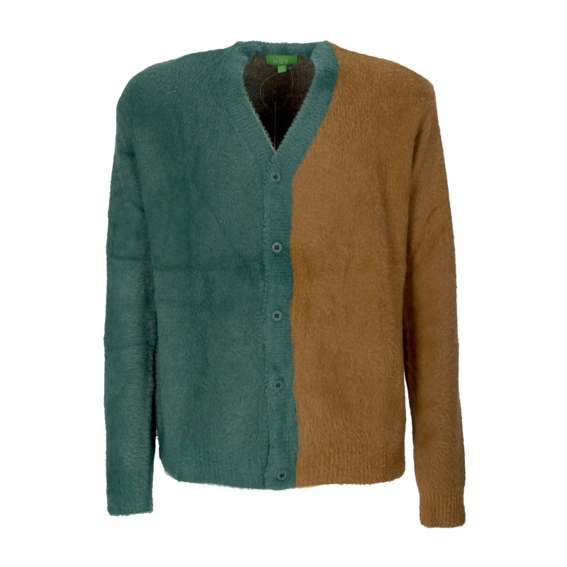 Herren-Cardigan Feels Good Cardigan Braun