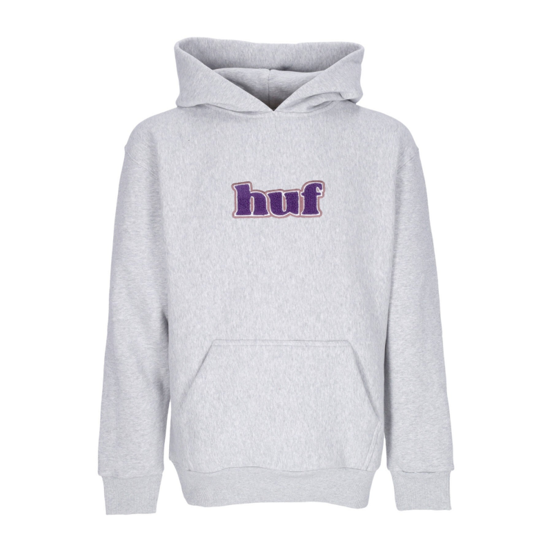 Madison Heavyweight Po Hoodie Heather Grey Herren-Hoodie