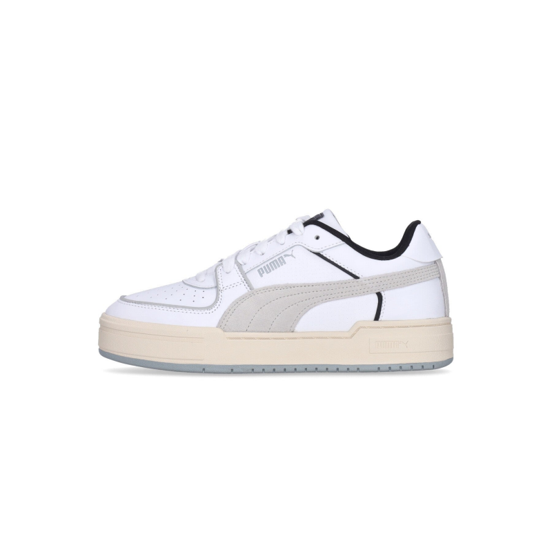 Niedriger Herrenschuh Ca Pro Retro Sum WeiB/Dampfgrau