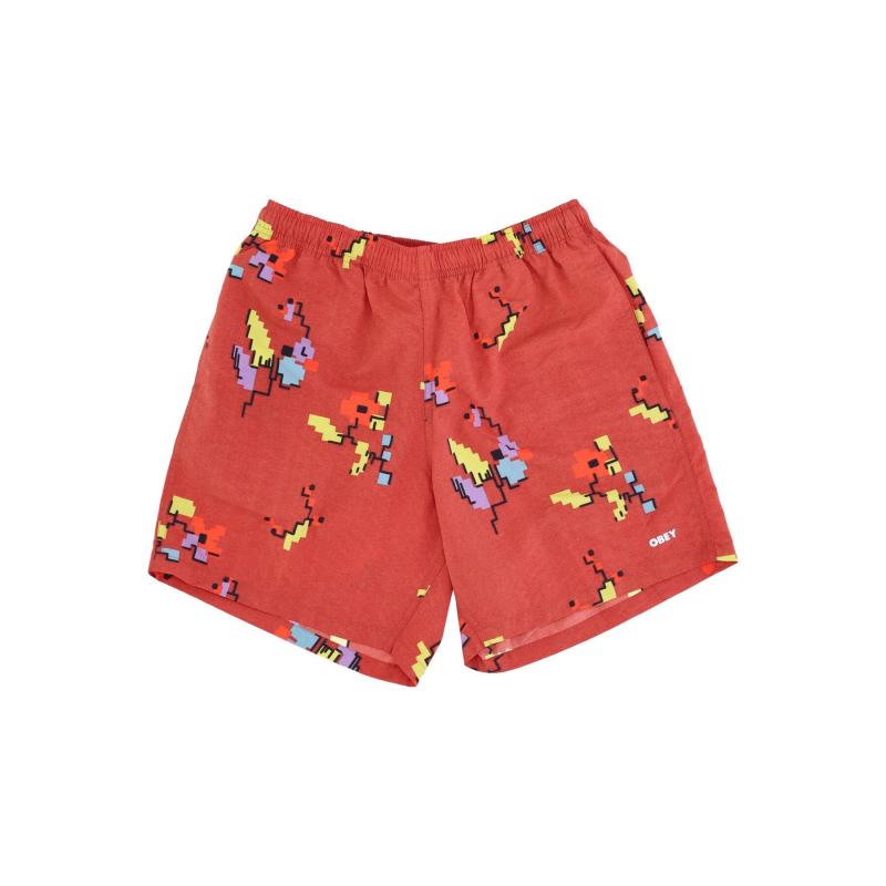 Easy Digital Short Herrenshorts Ginger Biscuit Multi