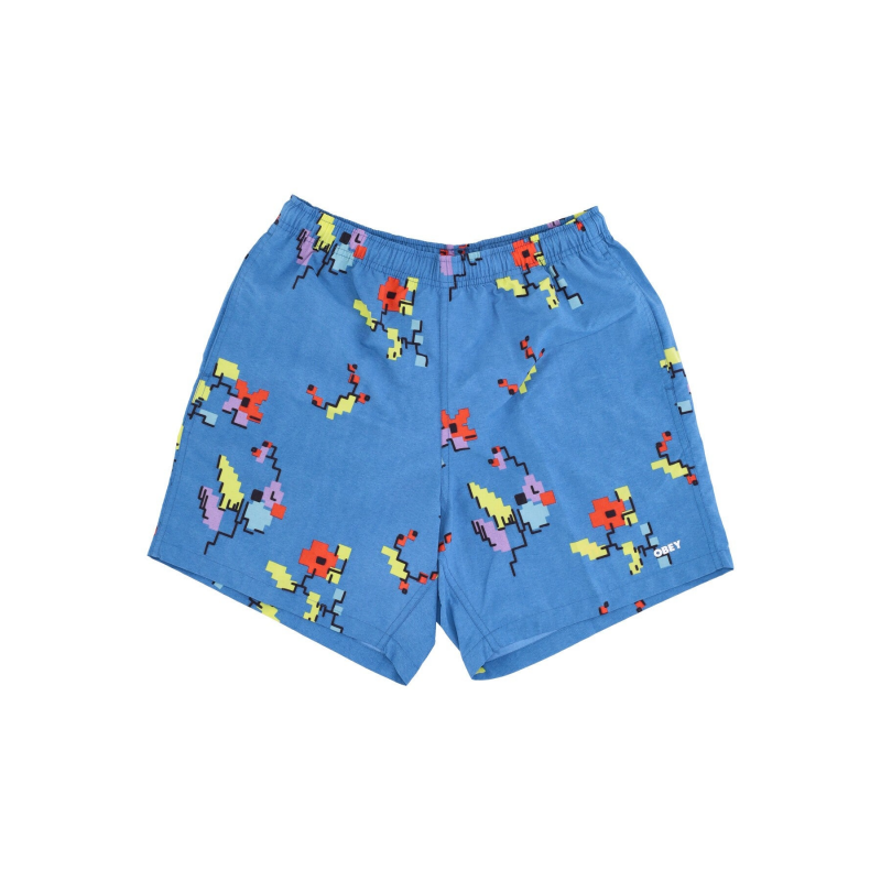 Easy Digital Short Herrenshorts Atlantic Blue Multi