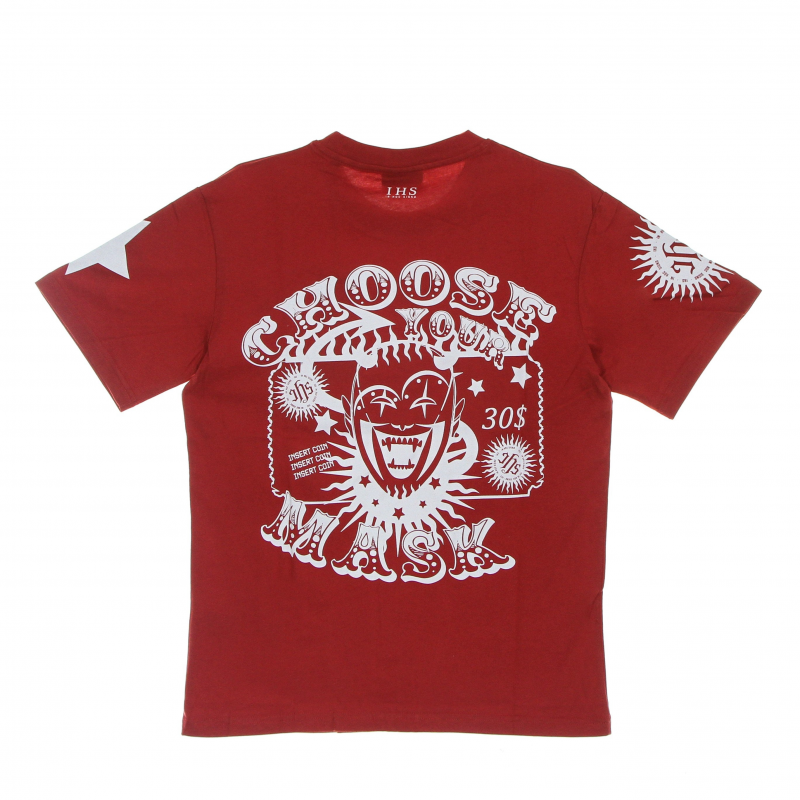 Wahlen Sie Ihr Mask Tee Rotes Herren-T-Shirt