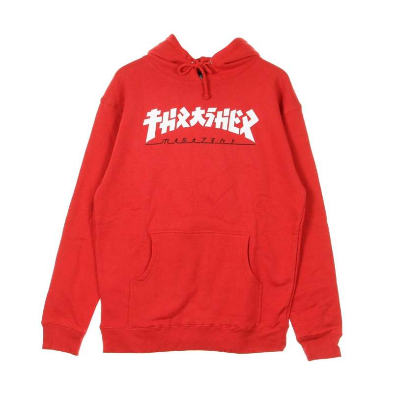Herren-Hoodie X Godzilla Rot/WeiB
