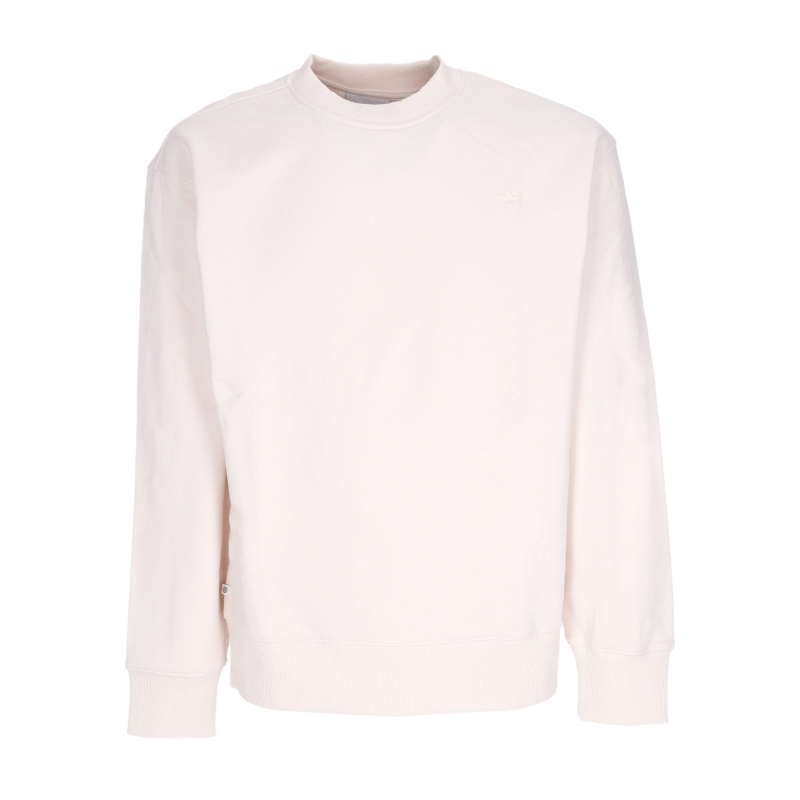 Herren Contempo Crewneck Leichtes Rundhals-Sweatshirt Wonder White