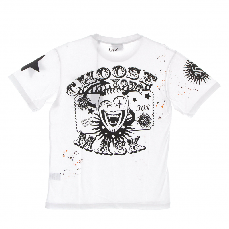 Wahlen Sie Ihr Mask Herren-T-Shirt T-Shirt WeiB