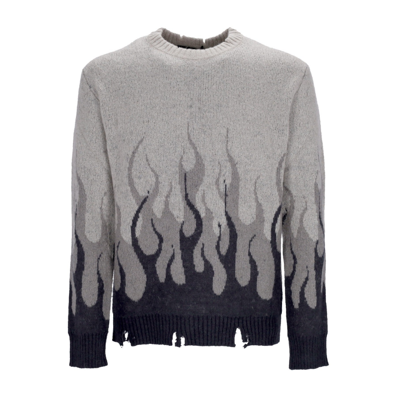 Double Flames Herrenpullover L/s Pullover London Fog