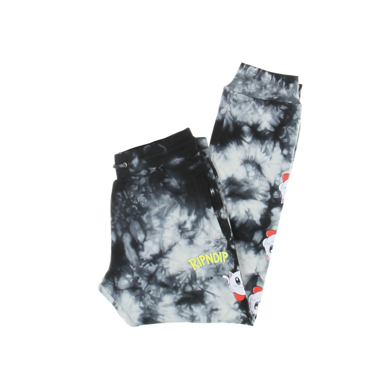 Nermby Jogginghose, leichte Herren-Trainingshose, schwarze Mineralwasche