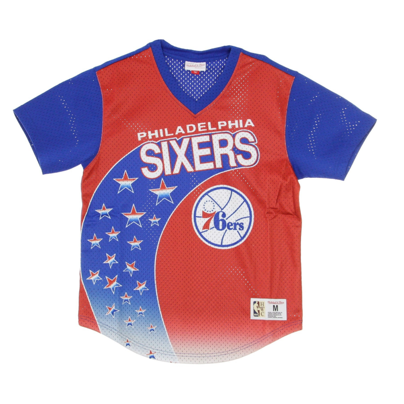 Herren NBA Game Winning Shot Mesh-Trikot mit V-Ausschnitt Phi76e