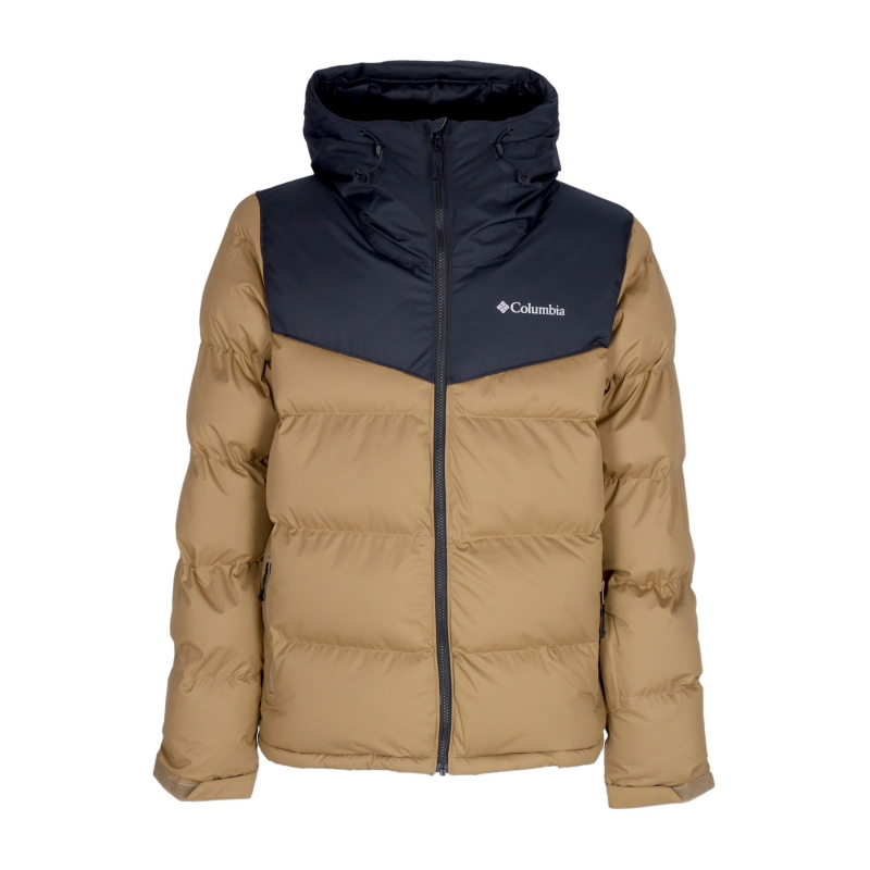 Iceline Ridge Jacket Delta/schwarze Herren-Daunenjacke