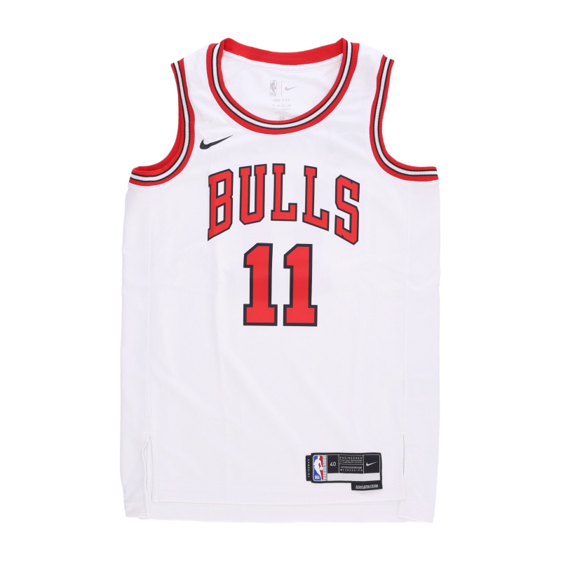 Herren-Basketball-Tanktop NBA Association Edition 22 Dri-Fit Swingman-Trikot Nr. 11 Demar Derozan Chibul WeiB