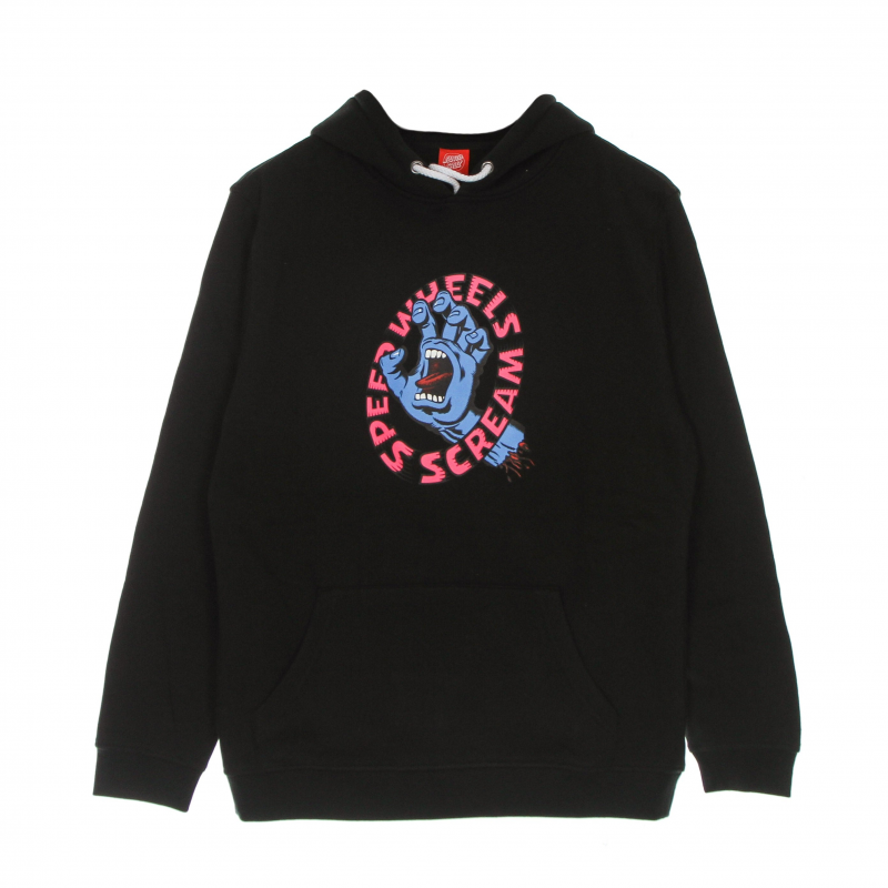 Sw Scream Hood Herren Kapuzenpullover Schwarz