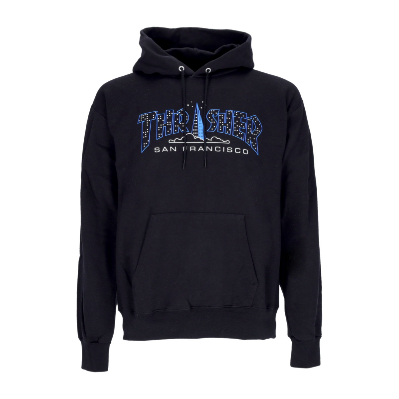 Herren-Sweatshirt Pyramid Hood Schwarz