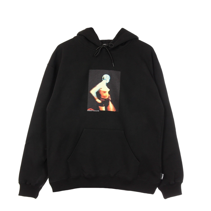 Pola Hoodie X Frigidaire Schwarzes leichtes Herren-Kapuzenpullover
